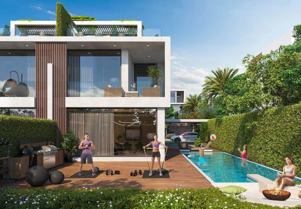 5Br Semi-Detached Villa | Park Access | Panoramic Green Views